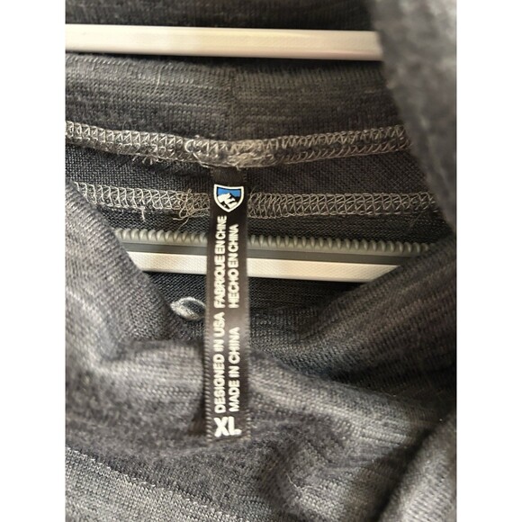 KUHL Lea Women’s Dark Gray Funnel Neck Pullover W/ Pockets Athleisure Size XL - Picture 9 of 9